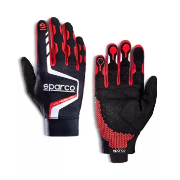 Sparco Hypergrip+ piros kesztyű (Méret: 10(M))