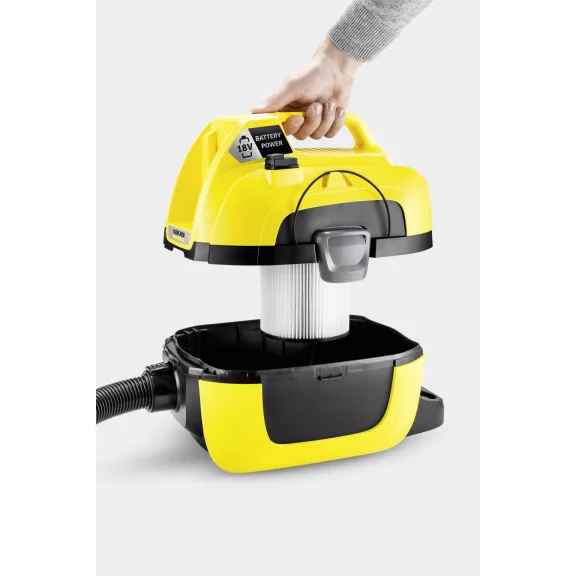 Karcher WD 1 Compact Battery (akkumulátor nélkül) száraz-nedves porszívó