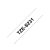 BROTHER szalag TZe-S231, Fehér alapon Fekete, Erős tapadású, 12mm 0.47", 8 méter