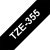 BROTHER szalag TZe-355, Fekete alapon Fehér, Laminált, 24mm 0.94", 8 méter