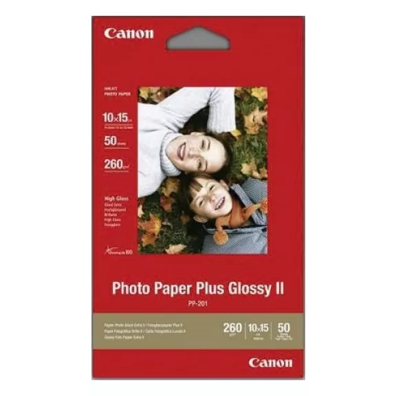 Canon PP-201 fényes fotópapír (10x15cm, 50 lap, 265g)