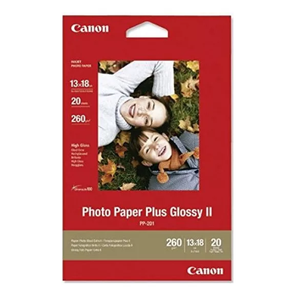 Canon PP-201 fényes fotópapír (13x18cm, 20 lap, 265g)