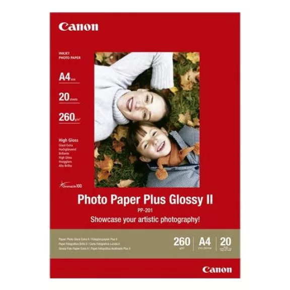 Canon PP-201 fényes fotópapír (A/4, 20 lap, 265g)