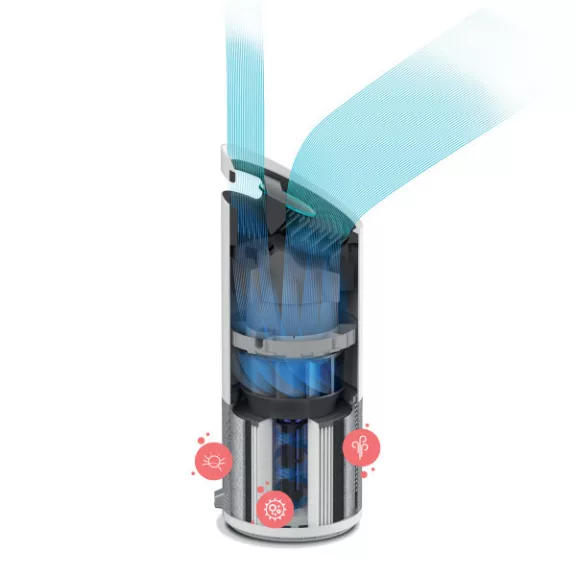 Leitz TruSensT Z-2000 légtisztító SensorPodT levegőminőség érzékelővel (35m2)