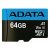 ADATA Memóriakártya MicroSDXC 64GB + Adapter UHS-I V30S (100/85)