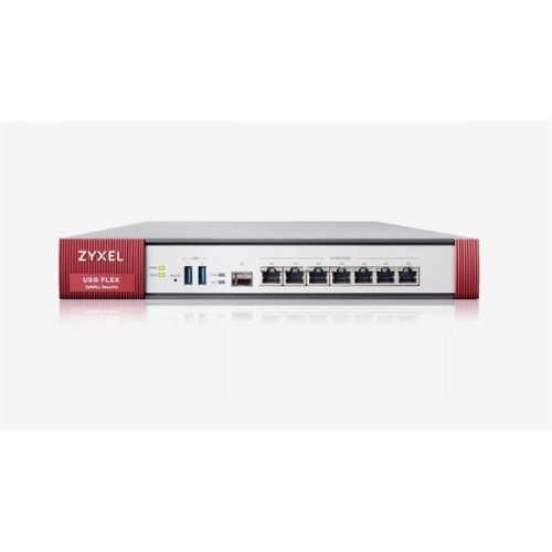 ZYXEL Tűzfal 2xWAN (1000Mbps) 4xLAN/DMZ (1000Mbps) + 1xSFP + 2xUSB + 1év UTM Bundle, USGFLEX200-EU0102F