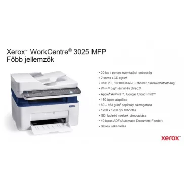 Xerox WorkCentre 3025 ADF MFP