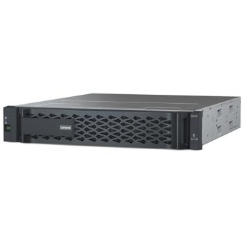   LENOVO DM storage - DM5100F AFA (128GB Cache) 8x 16/32GB FC, Dual Contr. (24TB - 2x 6x1.9 TB NVMe SSD).