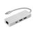 HAMA 200108, FIC USB 3.2 GEN1 TYPE-C HUB (2 USB, 1 USB TYPE-C) +LAN