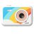SJCAM Kids FunCam fényképezőgép, Rainbow, 5MP, 1080P felbontás, videó és fotó mód, LCD kijelző, 32GB- ig