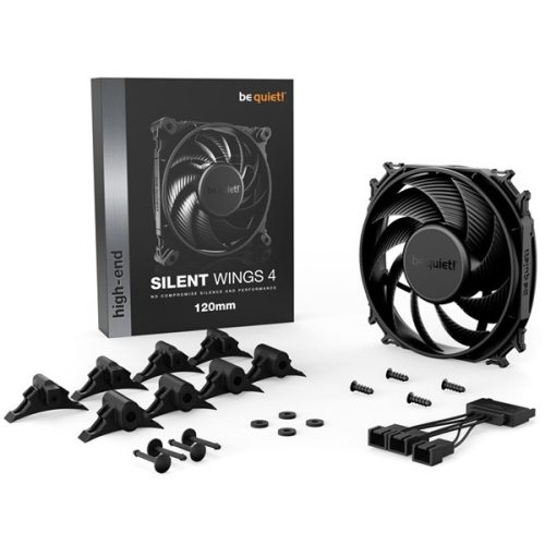 BE QUIET! Rendszerhűtő ventilátor Silent Wings 4, 12cm