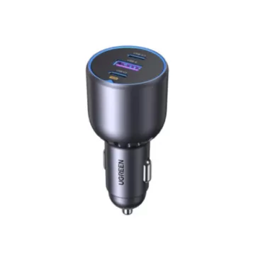 UGREEN 130W 3 portos autós gyorstöltő EC705