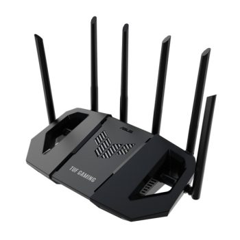   ASUS Wireless Router Dual Band BE6500 1xWAN(2.5Gbps) + 3xLAN(2.5Gbps) + 1xUSB, TUF-BE6500