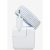 BLACKBIRD Hálózati Adapter 12W USB-A Kivitel + USB-C male to USB-A Töltő kábel 1m, Fehér (Ipad-hez)
