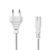 Nedis CEGL11040WT50 táp kábel IEC-320-C7, 2 x 0.75 mm, hossz 5m, fehér