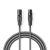 Nedis COTH15012GY10 DMX adapter kábel, XLR 3 tűs dugó, XLR 3 tűs anya, Nikkelezett, 1,00 m, kerek, PVC, Sötétszürke