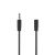 Nedis CAGB22050BK100 sztereo audio kábel, 3,5 mm jack dugó - 3,5 mm jack aljzat, 10 m