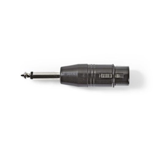 Nedis COTP15940BK 6,35 Jack dugó - 3P XLR aljzat adapter