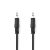 Nedis CAGL22000BK20 sztereo audio kábel, 3,5 mm jack dugó - 3,5 mm jack dugó, 2m