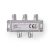 Nedis F elosztó 1-be - 4-ki, 5 - 2400 MHz | 6,5 dB, SSPL410ME