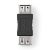 Nedis CCGB60900BK USB toldó, USB aljzat - aljzat