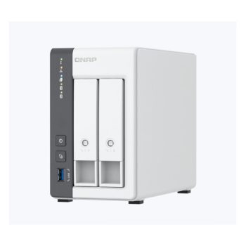   QNAP NAS 2 fiókos 4x2GHz, 4GB RAM, 1x2500Mbps, 1x1000Mbps, 1xUSB3.2, 2xUSB2.0 - TS-216G