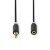 Nedis CABW22050AT30 sztereo audió kábel 3,5mm sztereo jack dugó - 3,5mm sztereo jack aljzat, 3 m