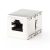 Nedis CCGB89011ME Cat5e / Cat6, RJ45 UTP toldó, árnyékolt, fém