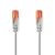 Nedis CCGL85230GY10 UTP Cat6 patch kábel, RJ45 aranyozott érintkezők, hossz 1m