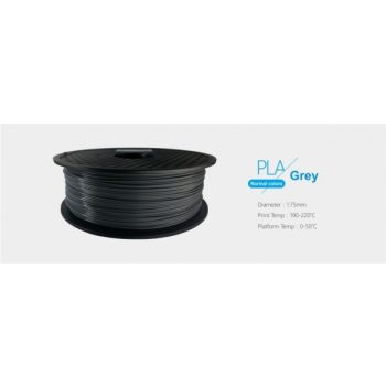 3D FILAMENT 1,75mm PLA Szürke /1kg-os tekercs/