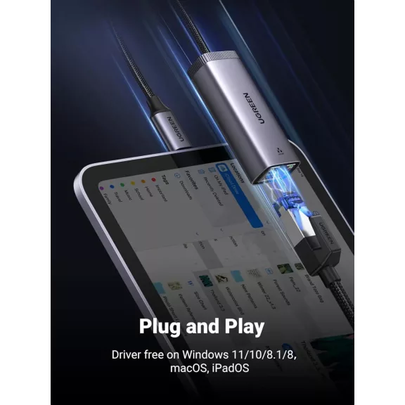 UGREEN USB-C Gigabit Ethernet adapter CM483