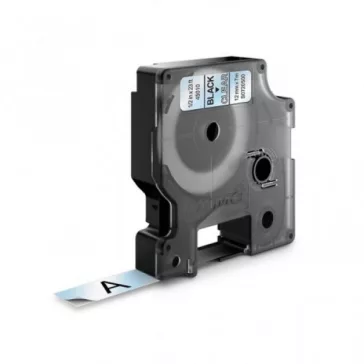   Utángyártott DYMO D1 45010 12mm x 7 m átlátszó-fekete 45010  #S0720500