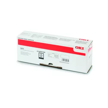 Oki C612 Toner Black 8000 oldalra
