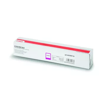 Oki C332/MC363 High Toner Magenta 3000 oldalra