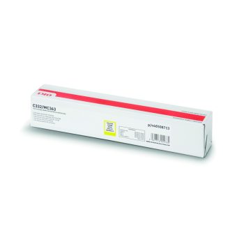 Oki C332/MC363 Toner Sárga 1500 oldalra