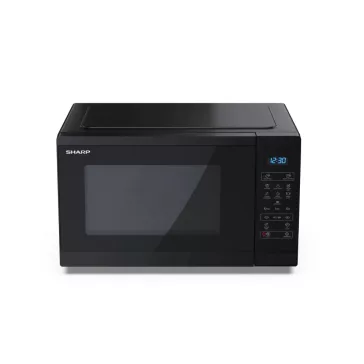   SHARP YC-MS252AE-B 25L, digitális mikrohullámú sütő, fekete