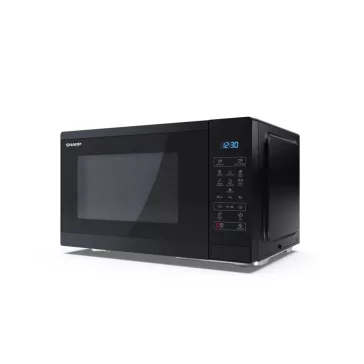   SHARP YC-MS252AE-B 25L, digitális mikrohullámú sütő, fekete