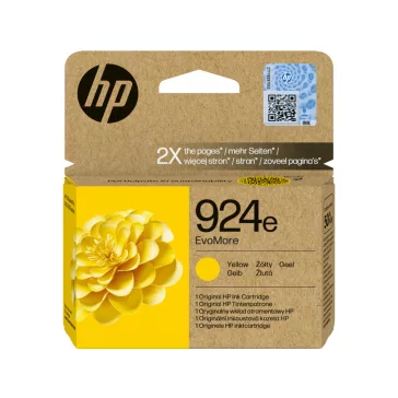   HP 4K0U9NE Tintapatron Yellow 800 oldal kapacitás No.924e EvoMore