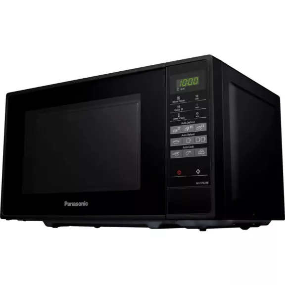 Panasonic NN-ST22RBEVG digitális mikrohullámú sütő, 20 l, fekete