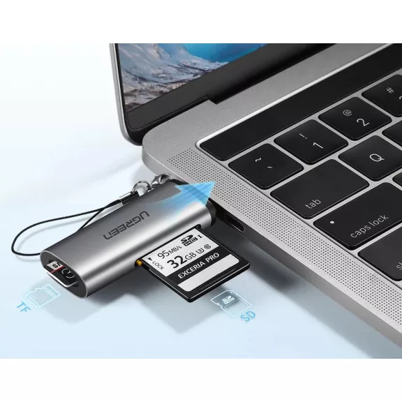 UGREEN USB-C TF + SD kártyaolvasó CM184