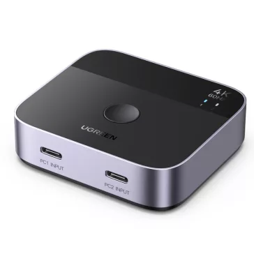 UGREEN USB-C kapcsoló 2 bemenet / 1 kimenet AW502