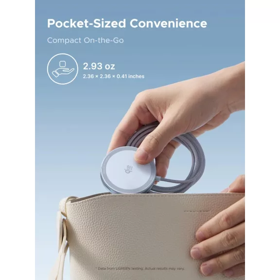 UGREEN 25W mágneses vezeték nélküli töltő W753