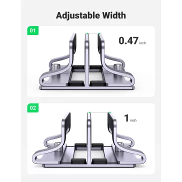 UGREEN függőleges laptoptartó két-slot LP258