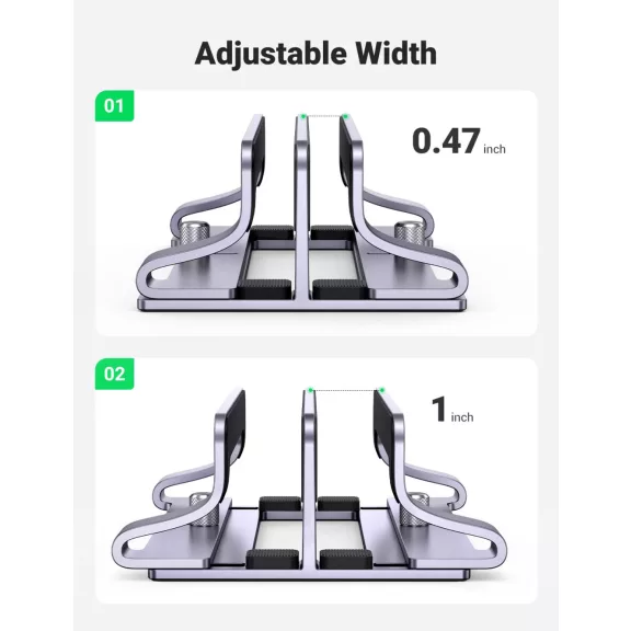 UGREEN függőleges laptoptartó két-slot LP258