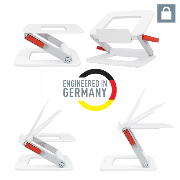 Leitz Ergo állítható magasságú és dőlésszögű laptop állvány