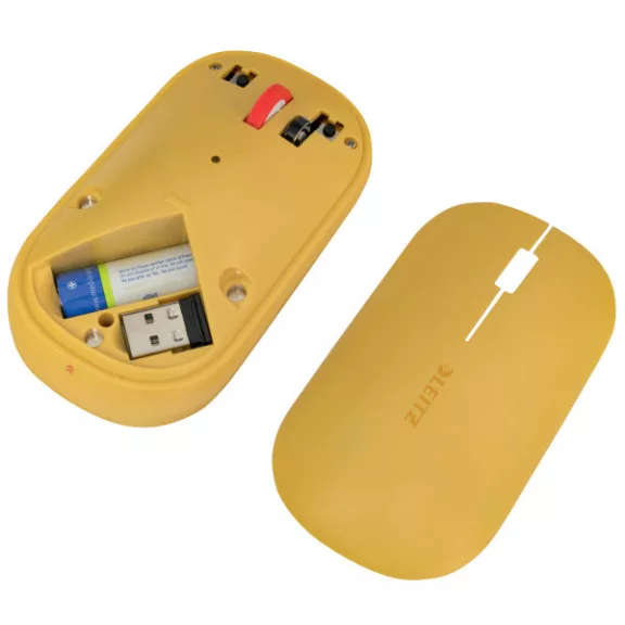 Leitz COSY vezeték nélküli egér, meleg sárga