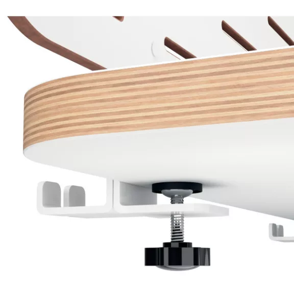 Leitz Ergo függőleges asztali rendszerező laptoptartóval, 80x25 cm