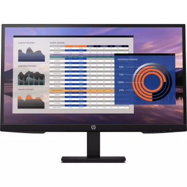   HP P27h 27" G4 FHD monitor;Csillogásmentes,FHD (1920 x 1080, 60 Hz-en); Hangszóró kimeneti teljesítménye 2 x 2 W;DisplayPortT és HDMI;1 VGA