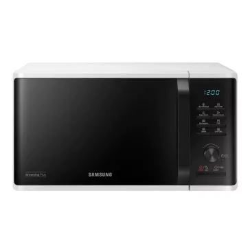   Samsung MG23K3515AW/EO Szabadonálló grill mikrohullámú sütő Browning Plus funkcióval 23 L, fehér