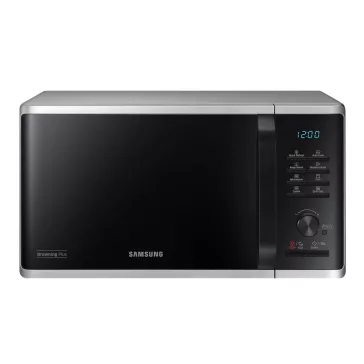   Samsung MG23K3515AS/EO Szabadonálló grill mikrohullámú sütő Browning Plus funkcióval 23 L, ezüst